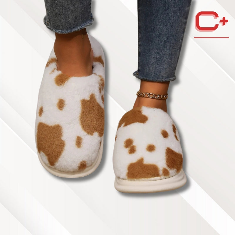 Chaussons vache | Femme