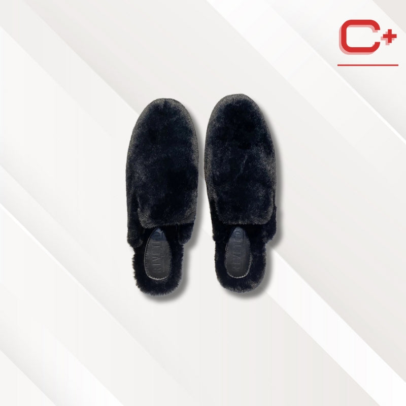 Chaussons mules unis | Femme