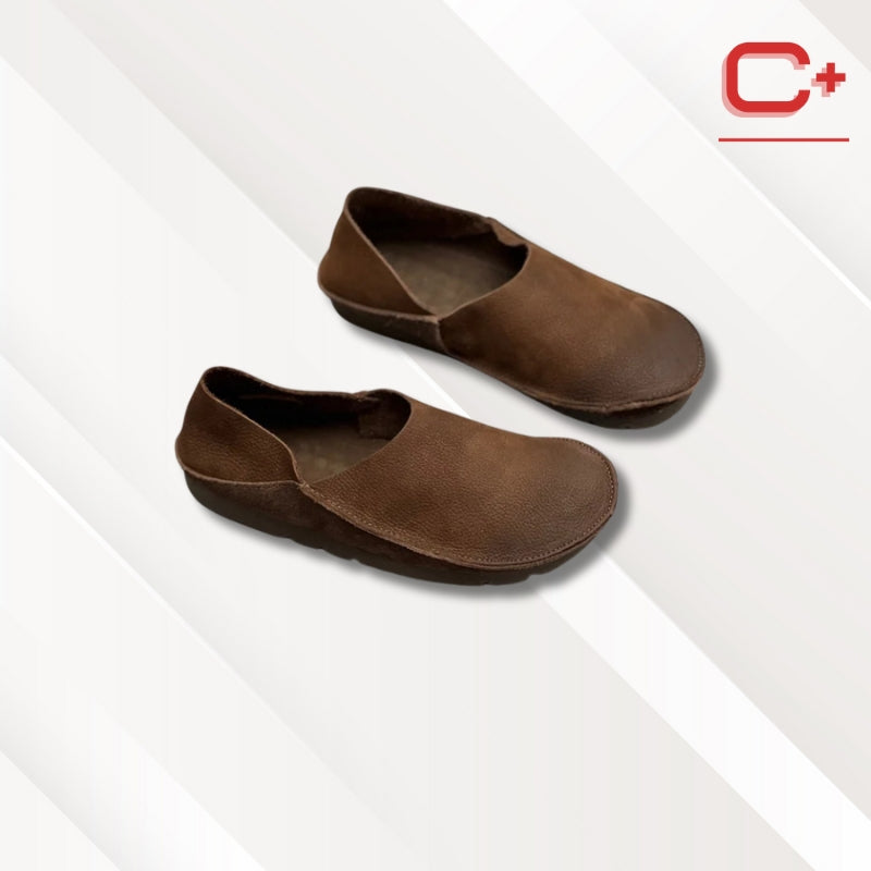 Chaussons souples cuir | Femme