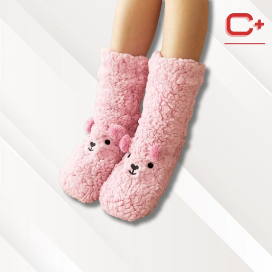 Chaussons chaussettes antidérapants | Femme