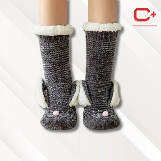 Chaussettes chaussons femme | Montantes