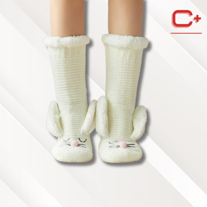 Chaussettes chaussons femme | Montantes